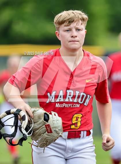 Thumbnail 1 in Indianola vs Marion (Xavier Softball Classic) photogallery.