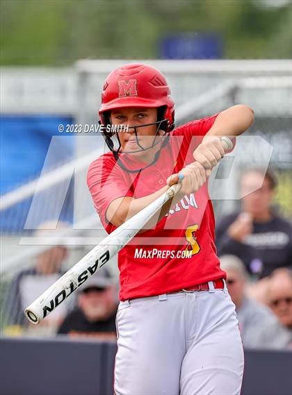 Thumbnail 2 in Indianola vs Marion (Xavier Softball Classic) photogallery.