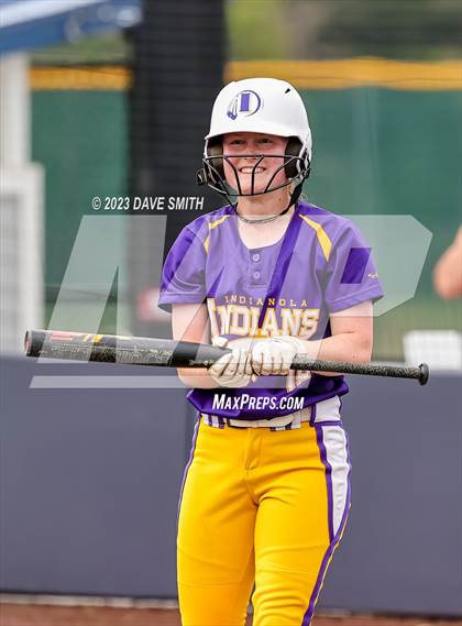 Thumbnail 2 in Indianola vs Marion (Xavier Softball Classic) photogallery.