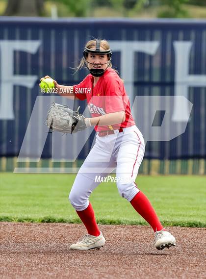 Thumbnail 3 in Indianola vs Marion (Xavier Softball Classic) photogallery.