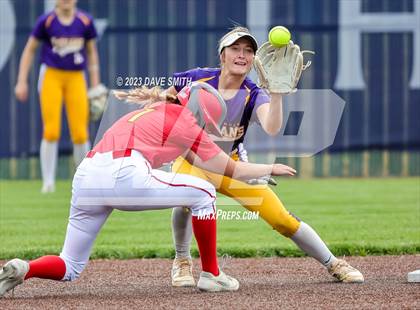 Thumbnail 3 in Indianola vs Marion (Xavier Softball Classic) photogallery.
