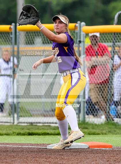 Thumbnail 3 in Indianola vs Marion (Xavier Softball Classic) photogallery.