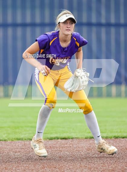 Thumbnail 2 in Indianola vs Marion (Xavier Softball Classic) photogallery.