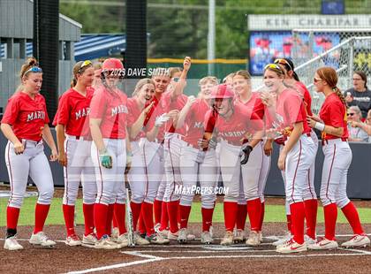 Thumbnail 2 in Indianola vs Marion (Xavier Softball Classic) photogallery.