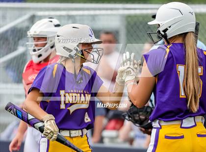 Thumbnail 3 in Indianola vs Marion (Xavier Softball Classic) photogallery.