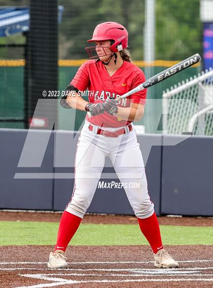 Thumbnail 2 in Indianola vs Marion (Xavier Softball Classic) photogallery.