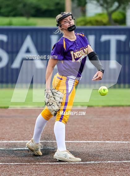 Thumbnail 2 in Indianola vs Marion (Xavier Softball Classic) photogallery.
