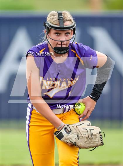 Thumbnail 1 in Indianola vs Marion (Xavier Softball Classic) photogallery.