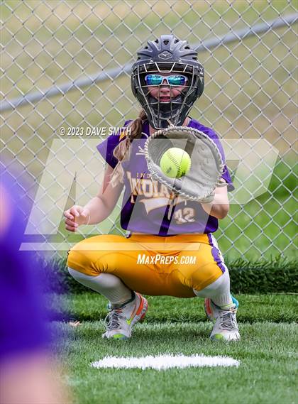 Thumbnail 2 in Indianola vs Marion (Xavier Softball Classic) photogallery.