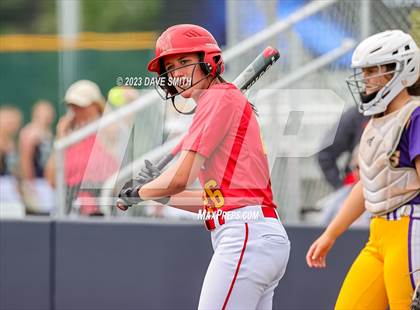 Thumbnail 3 in Indianola vs Marion (Xavier Softball Classic) photogallery.
