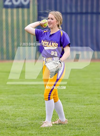Thumbnail 2 in Indianola vs Marion (Xavier Softball Classic) photogallery.