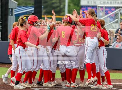 Thumbnail 2 in Indianola vs Marion (Xavier Softball Classic) photogallery.