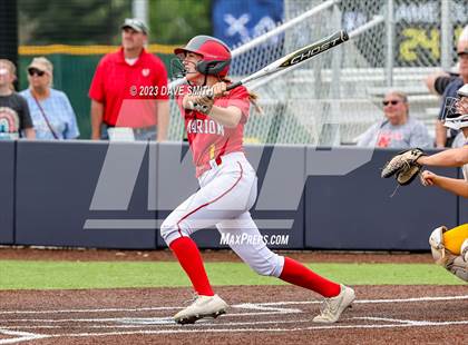 Thumbnail 3 in Indianola vs Marion (Xavier Softball Classic) photogallery.