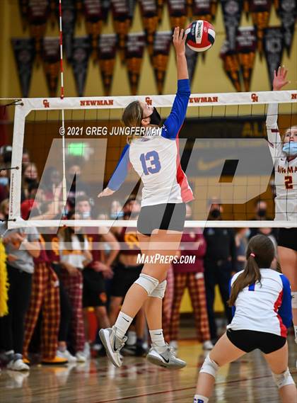 Thumbnail 1 in Christian Brothers @ Cardinal Newman (CIF D2 State Playoff) photogallery.