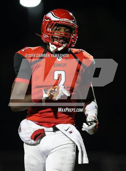 Thumbnail 2 in Kennedy vs. El Molino (CIF NCS Division 4 1st Round Playoff) photogallery.