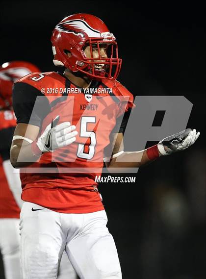 Thumbnail 1 in Kennedy vs. El Molino (CIF NCS Division 4 1st Round Playoff) photogallery.