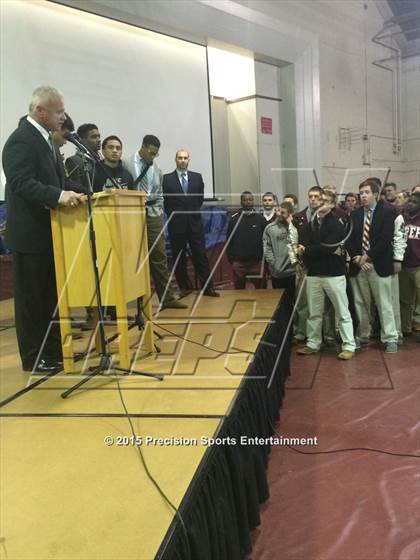 Thumbnail 2 in St. Peter's Prep TOC Ceremony photogallery.