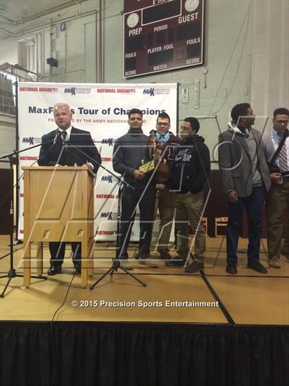 Thumbnail 2 in St. Peter's Prep TOC Ceremony photogallery.
