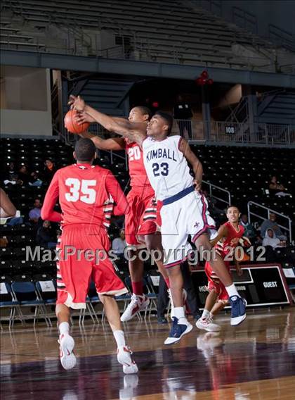 Thumbnail 3 in South Grand Prairie vs. Kimball (DJH5 Holiday Showcase) photogallery.