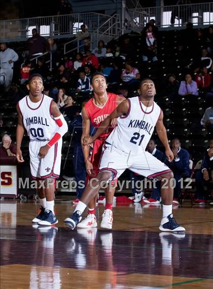 Thumbnail 1 in South Grand Prairie vs. Kimball (DJH5 Holiday Showcase) photogallery.