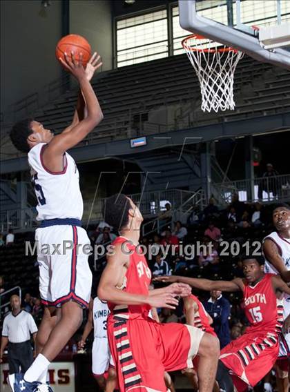 Thumbnail 2 in South Grand Prairie vs. Kimball (DJH5 Holiday Showcase) photogallery.