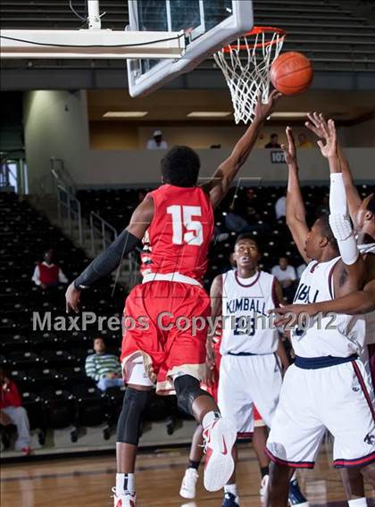 Thumbnail 1 in South Grand Prairie vs. Kimball (DJH5 Holiday Showcase) photogallery.
