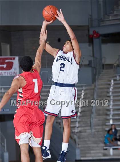 Thumbnail 2 in South Grand Prairie vs. Kimball (DJH5 Holiday Showcase) photogallery.