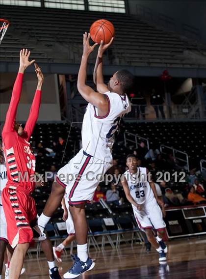 Thumbnail 3 in South Grand Prairie vs. Kimball (DJH5 Holiday Showcase) photogallery.