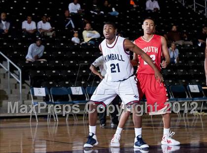 Thumbnail 3 in South Grand Prairie vs. Kimball (DJH5 Holiday Showcase) photogallery.