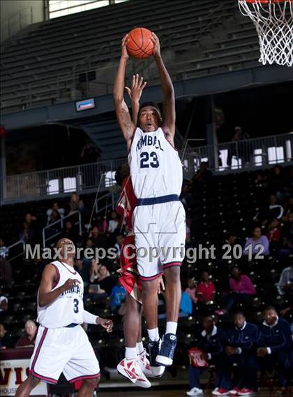 Thumbnail 1 in South Grand Prairie vs. Kimball (DJH5 Holiday Showcase) photogallery.