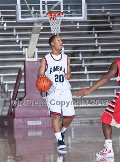 Thumbnail 1 in South Grand Prairie vs. Kimball (DJH5 Holiday Showcase) photogallery.