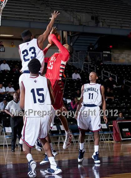 Thumbnail 1 in South Grand Prairie vs. Kimball (DJH5 Holiday Showcase) photogallery.