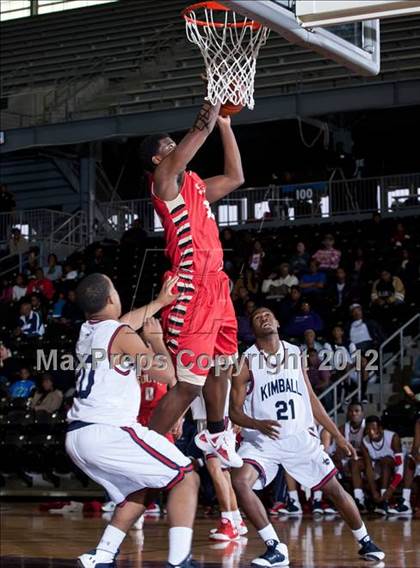 Thumbnail 2 in South Grand Prairie vs. Kimball (DJH5 Holiday Showcase) photogallery.