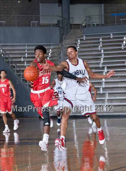 Thumbnail 3 in South Grand Prairie vs. Kimball (DJH5 Holiday Showcase) photogallery.