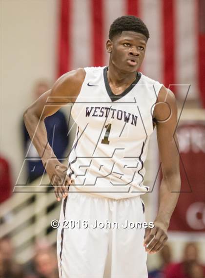 Thumbnail 2 in Potter's House Christian vs. Westtown (Spalding Hoophall Classic) photogallery.