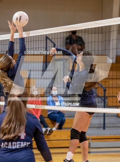 Thumbnail 3 in Thales Academy vs Fayetteville Academy (NCISAA 2A State First Round) photogallery.