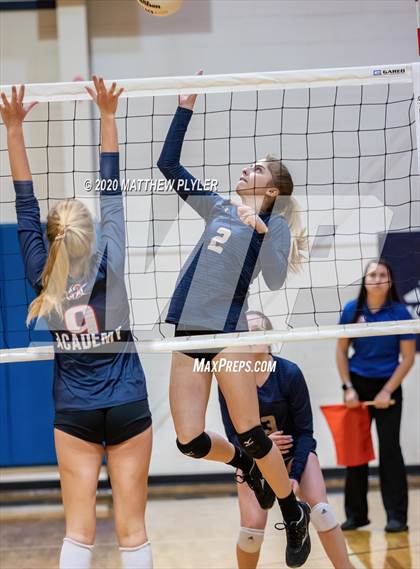Thumbnail 1 in Thales Academy vs Fayetteville Academy (NCISAA 2A State First Round) photogallery.