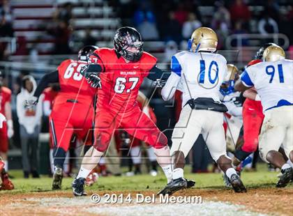 Thumbnail 3 in Mainland @ South Fort Myers (FHSAA 6A Playoff) photogallery.