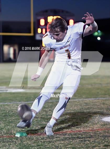 Thumbnail 2 in Saguaro vs. Salpointe Catholic (AIA 4A Semifinal) photogallery.