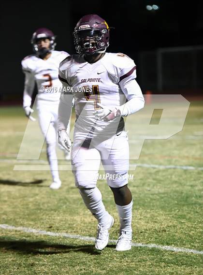 Thumbnail 2 in Saguaro vs. Salpointe Catholic (AIA 4A Semifinal) photogallery.
