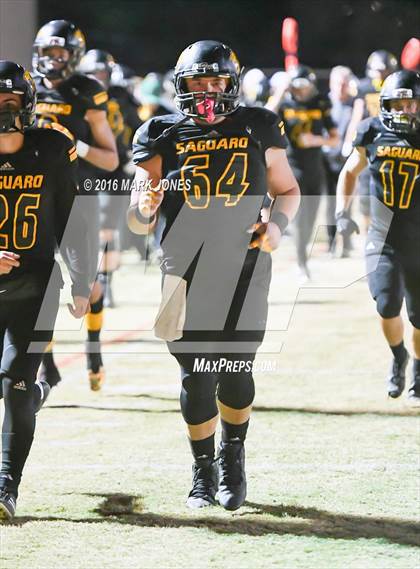 Thumbnail 3 in Saguaro vs. Salpointe Catholic (AIA 4A Semifinal) photogallery.