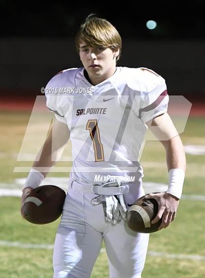Thumbnail 2 in Saguaro vs. Salpointe Catholic (AIA 4A Semifinal) photogallery.