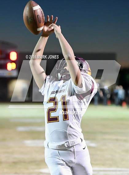 Thumbnail 2 in Saguaro vs. Salpointe Catholic (AIA 4A Semifinal) photogallery.