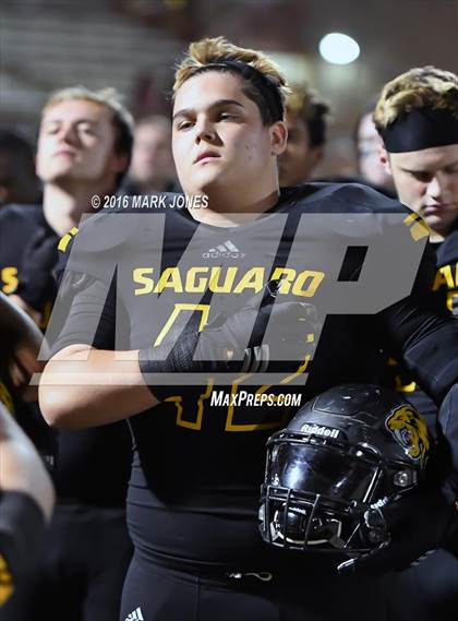 Thumbnail 3 in Saguaro vs. Salpointe Catholic (AIA 4A Semifinal) photogallery.