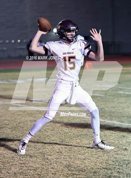 Thumbnail 3 in Saguaro vs. Salpointe Catholic (AIA 4A Semifinal) photogallery.