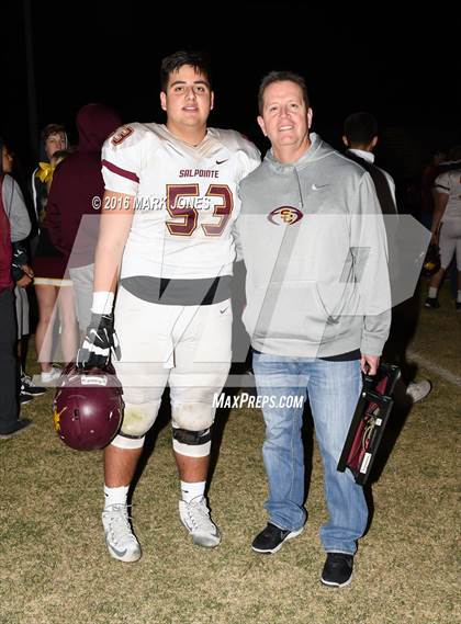 Thumbnail 2 in Saguaro vs. Salpointe Catholic (AIA 4A Semifinal) photogallery.