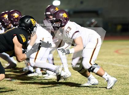 Thumbnail 2 in Saguaro vs. Salpointe Catholic (AIA 4A Semifinal) photogallery.