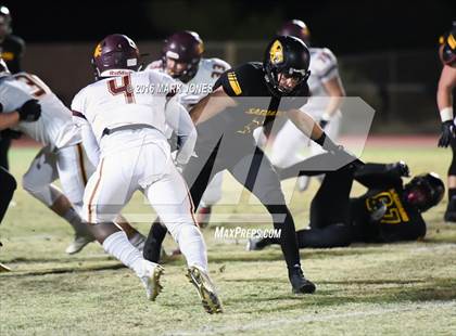 Thumbnail 3 in Saguaro vs. Salpointe Catholic (AIA 4A Semifinal) photogallery.