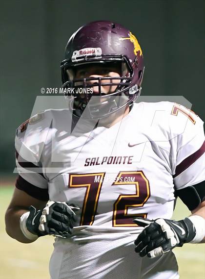 Thumbnail 2 in Saguaro vs. Salpointe Catholic (AIA 4A Semifinal) photogallery.