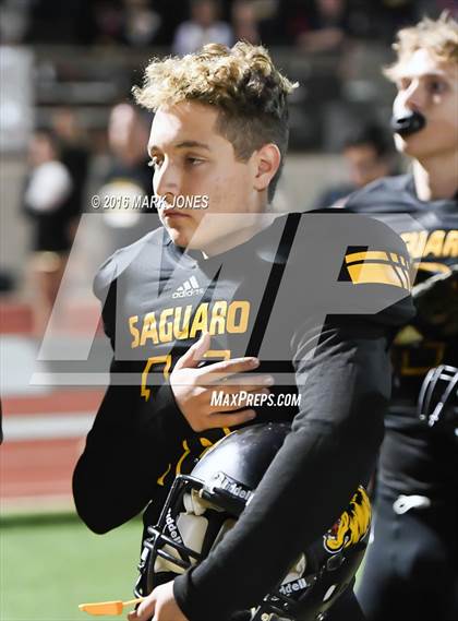 Thumbnail 2 in Saguaro vs. Salpointe Catholic (AIA 4A Semifinal) photogallery.